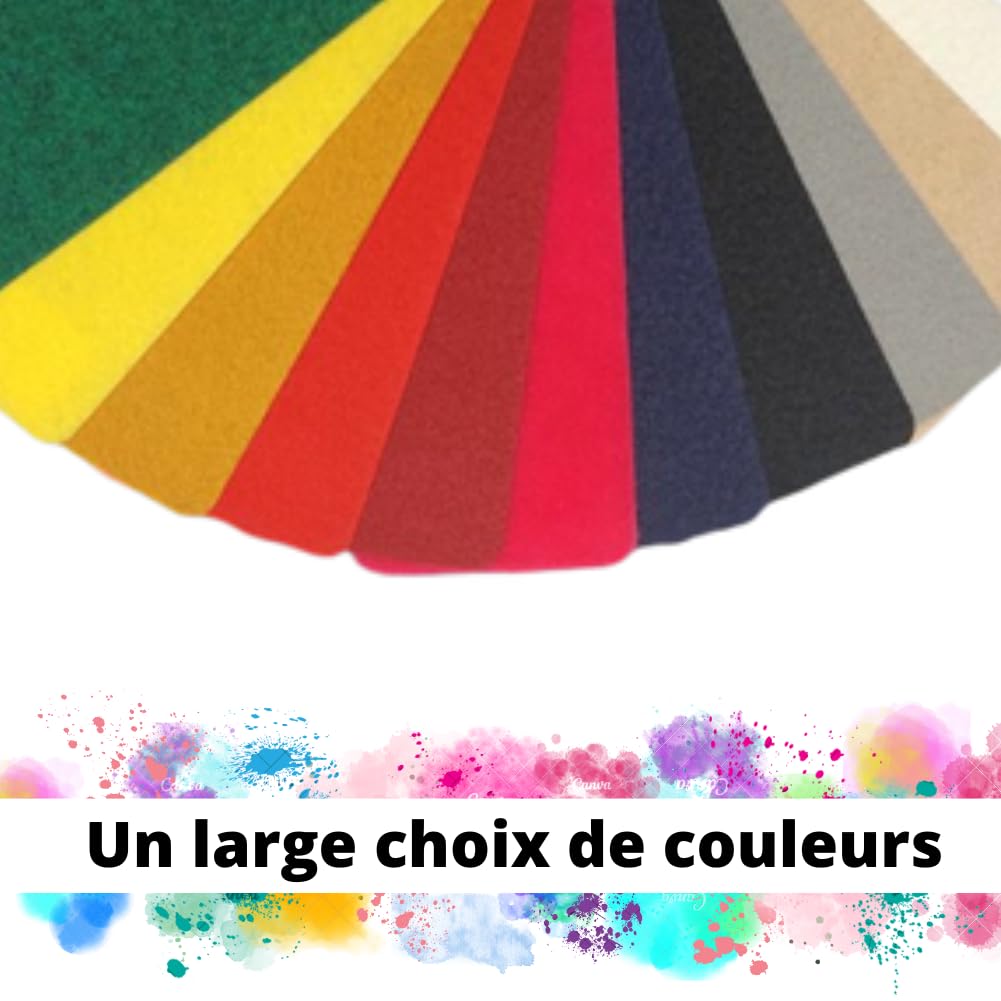 MadeInNature - Tappeto in moquette per eventi versatili: mostra, compleanno, gala - Anti-fuoco - Tappeto riutilizzabile (giallo 2 x 8 m)