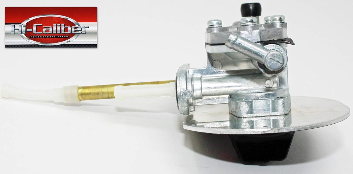Hi-Caliber Powersports Parts Direct Replacement Fuel Petcock compatible with 1998-2002 Suzuki LTF 500 Quadrunner ATVs (Gas Tank Tap Valve)