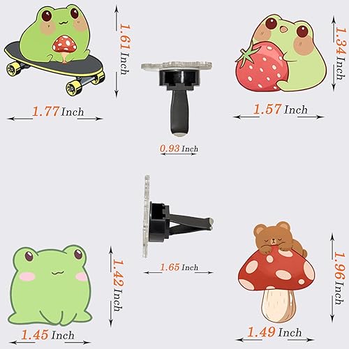 Miniatura 2 de Clips para ambientador de automóvil, clip de ventilación de automóvil, accesorios de decoración de ventilación de automóvil, clip decorativo para