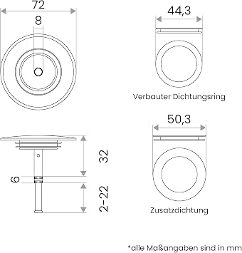 Bächlein Premium Bath Plug