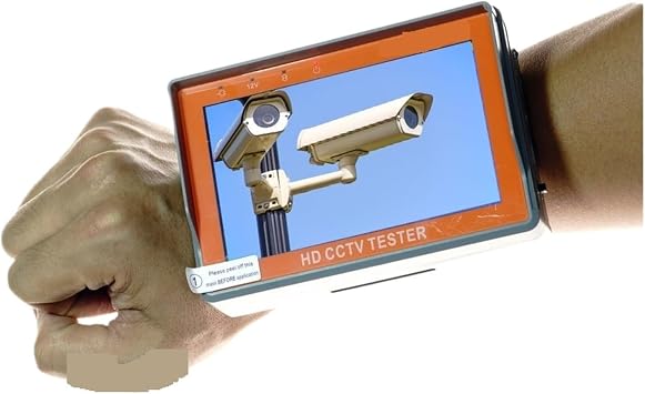 IP Camera Tester, IV8W/8C/IV5 TFT LCD HD 8MP TVI AHD CVI CVBS 1 CCTV Tester Analog Security Camera Tester Monitor Wrist Design Test Tool IV5 tester