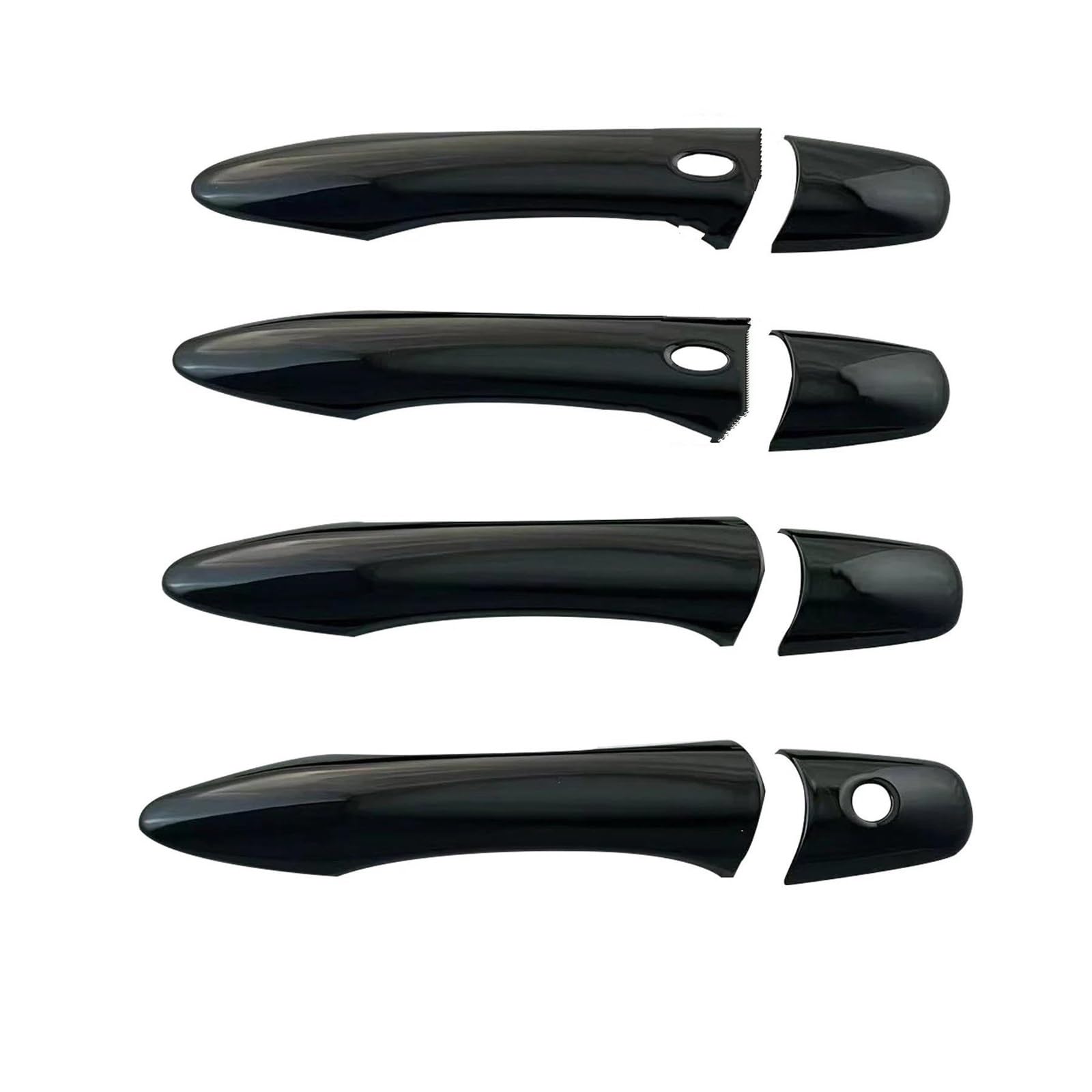 Kjhopy Style 1 Auto Parts Exterior Door Handle Cover Trim Opener For Infiniti Ex35 Ex37 Fx35 Fx37 Fx50 2008-2013(Style 1)