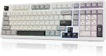 ATTACK SHARK X98 Wireless Mechanical Keyboard,Tri-Mode BT5.0/2.4GHz/USB-C Hot-Swappable,Gasket Mount with Pre-lubed Linear Switches,PBT Keycaps,RGB Backlit Gaming Keyboard for PC/Tablet/PS5/Xbox