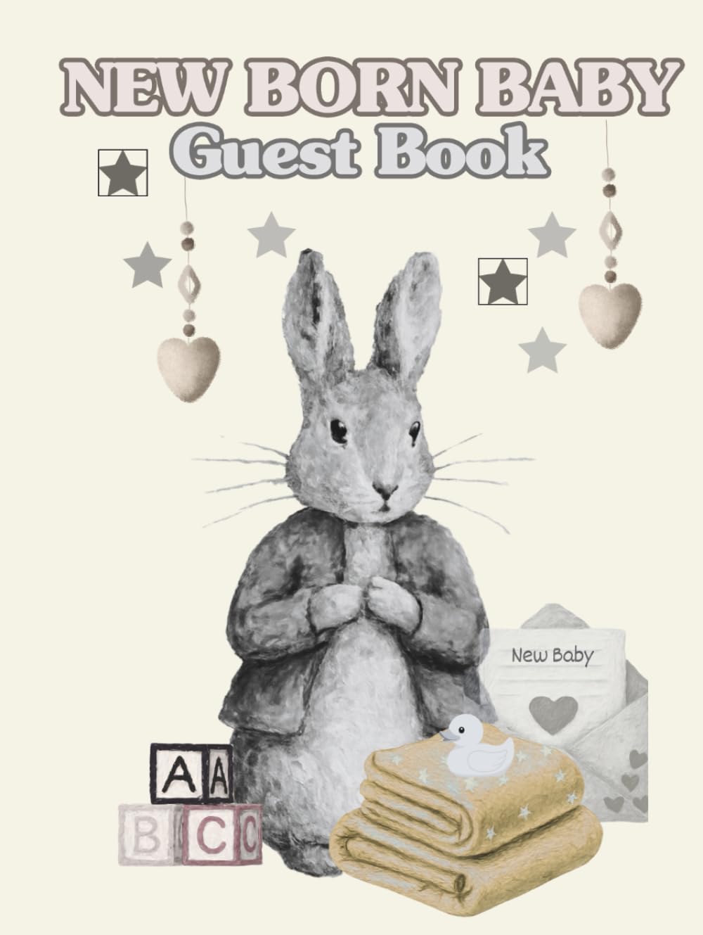 New Born Baby Guest Book: Hardcover guest book baby boy or girl      Hardcover – February 11, 2026