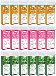 18UN Cera Refil Roll On Depilflax Natural Rosa Hortelã 100G (18)