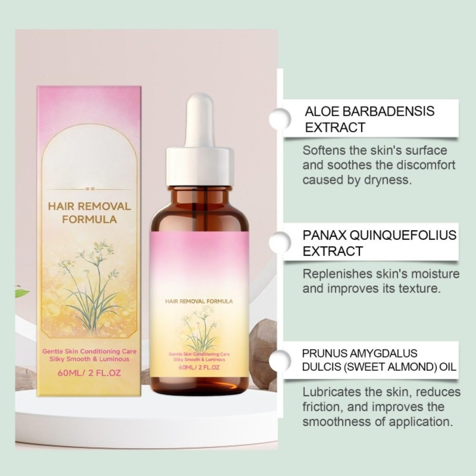 Cyperus Rotundus Oil, Anti-Nachwachsöl für Körper und Gesicht Frauen, Nachwachsöl, natürlich und weich, verkleinert die Poren, reduziert das Wachstum von Körperhaaren, Hemmung der Körperbehaarung