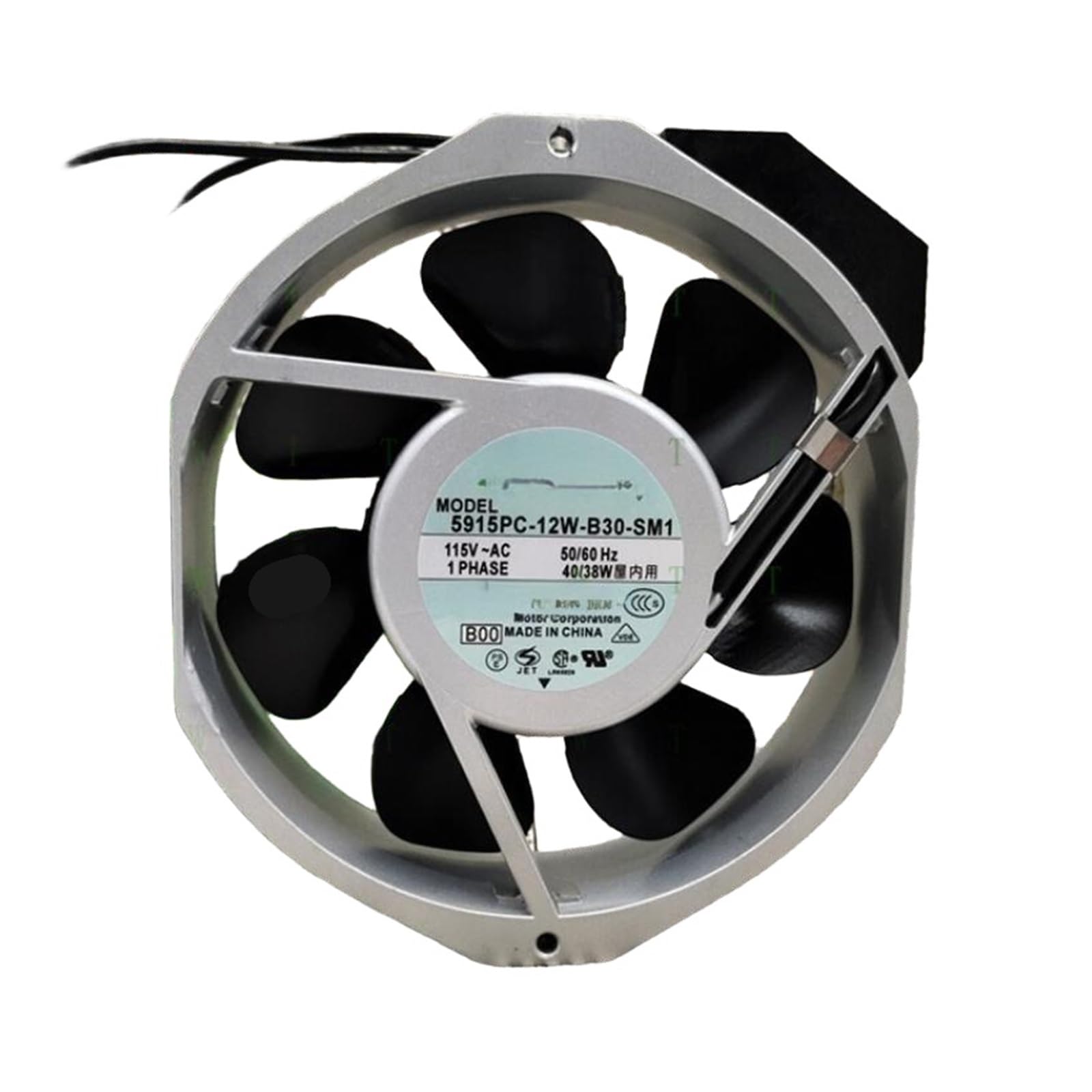 Ventilateur 5915PC-12W-B30-SM1 pour éviter la surchauffe des machines 115V