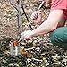 CANWAY Portable Camping Stove Mini Wood Burning Camp Stove for Backpacking Hiking Traveling Survival Cooking Stove Stainless Steel Emergency Folding Camping Stove with Carry Bag