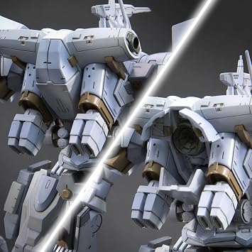 Kotobukiya Armored Core Aspina White Glint Armored Core 4 Ver., Total Height Approx. 6.7 inches 170 mm, 1/72 Scale Plastic Model