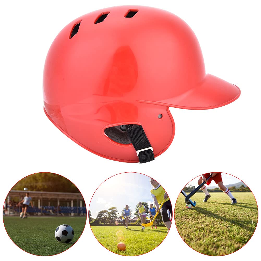 Casque De Protection Pour Baseball – Frappeur, Avec Sangle, Pour Enfants, Ados Et Adultes (noir, Rouge, Bleu)