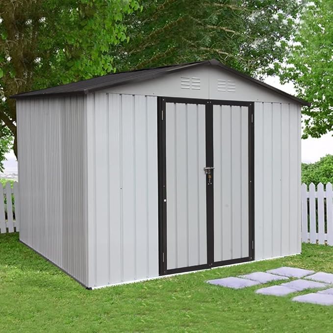 Storage shed, 8×6ft Outdoor Used for Backyard Sheds