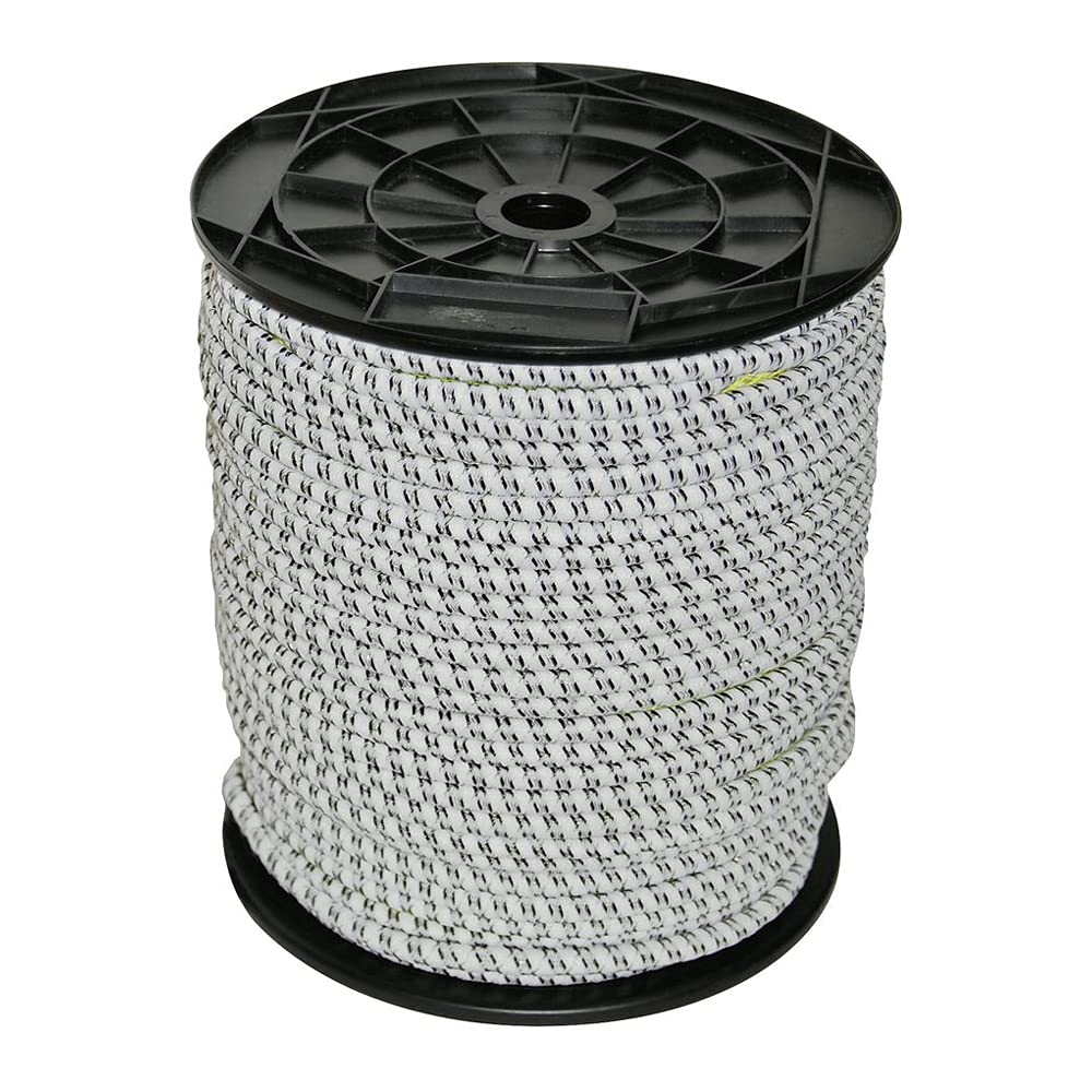 Kerbl Gummi Elektroseil 25m, 7 mm, 3 x 0,30mm NIRO