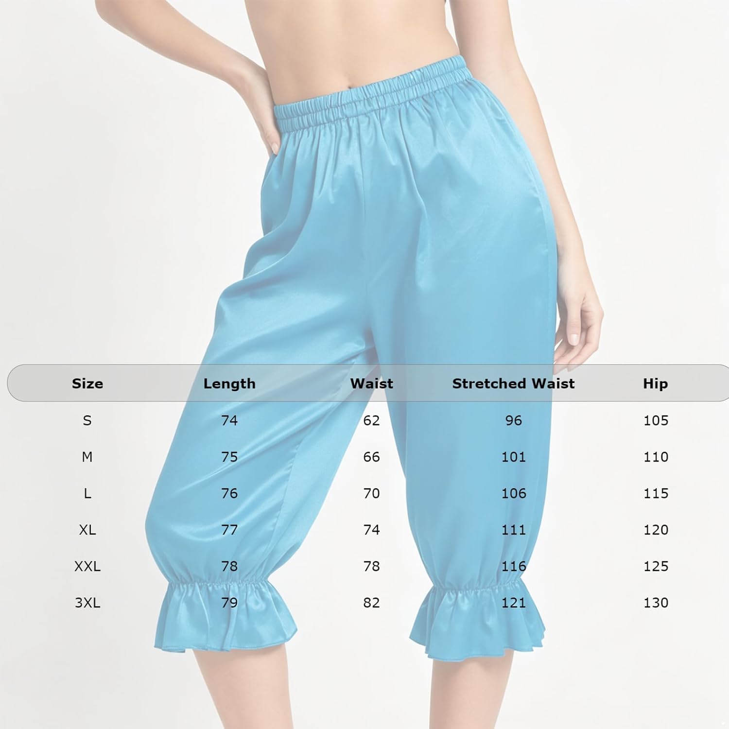 Women Arabian Costume Loose Fit Baggy Short Pants