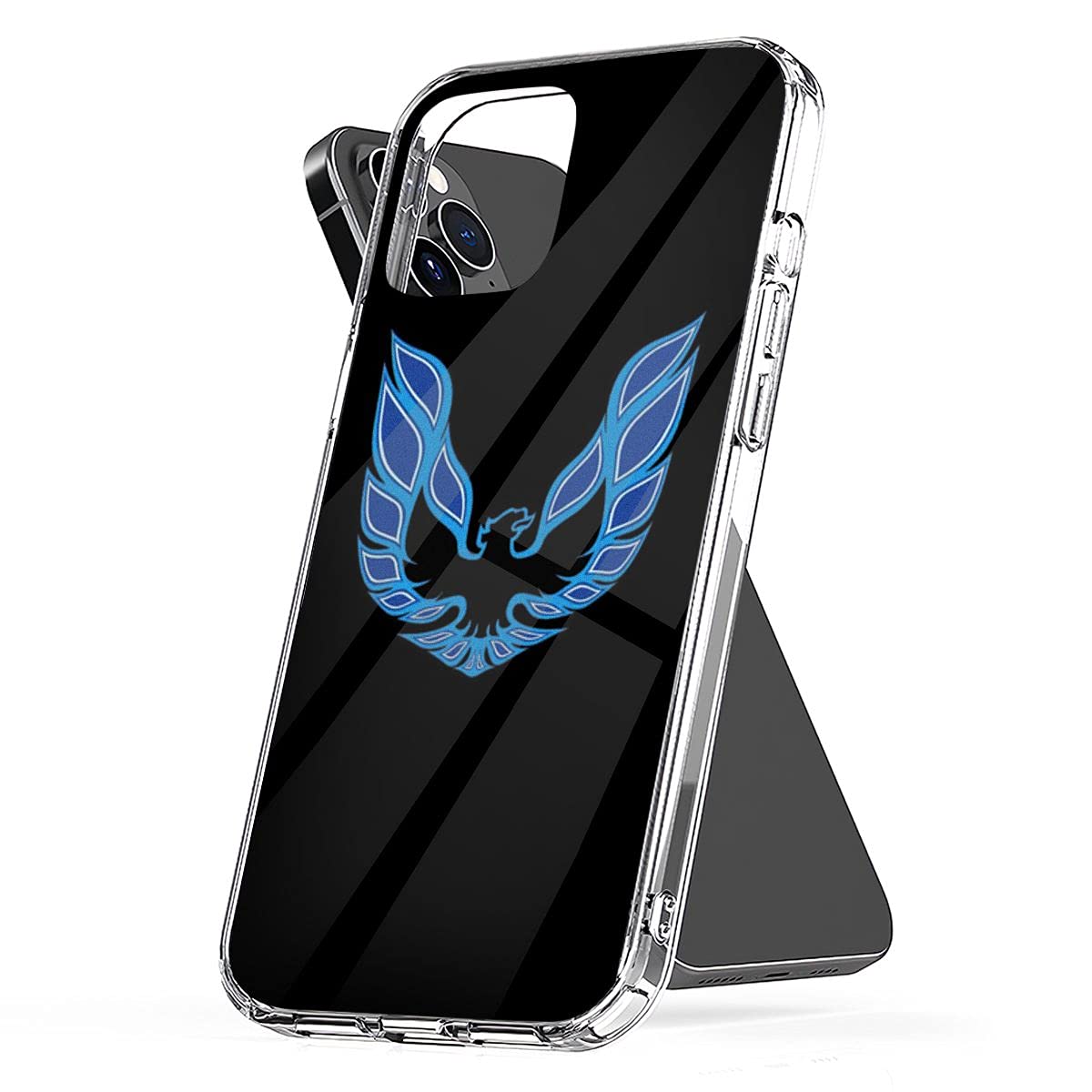 Phone Case Copia Cover De Aesthetic Trans Shockproof Am Funny Eagle Blue Compatible with iPhone 13 12 11 X Xs Xr 8 7 6 6s Plus Pro Max Mini Samsung Galaxy Note S9 S10 S20 Ultra Plus, Transparent