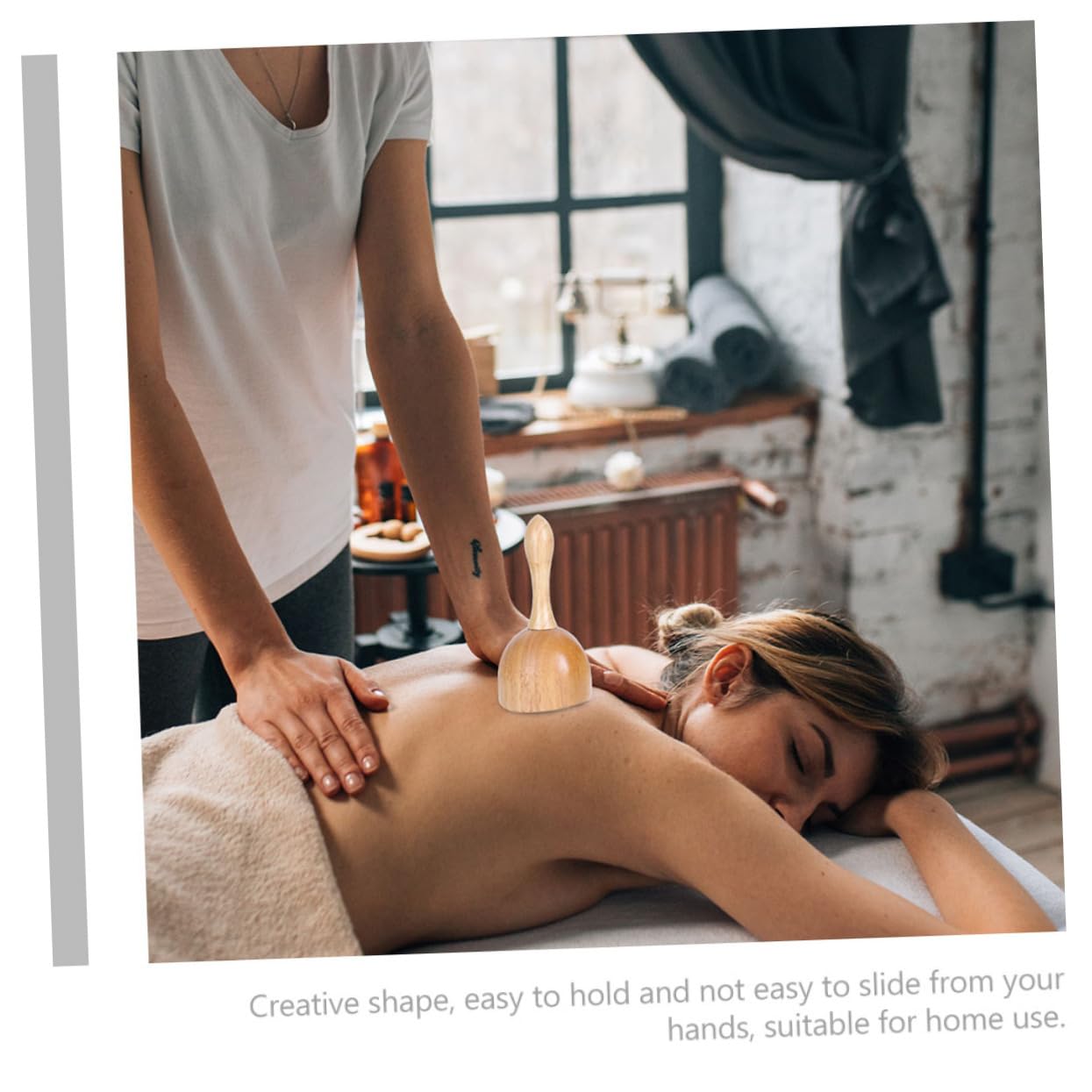 PACKOVE Guasha De Madera Para Masaje Linfático Herramienta Creativa De Gua Sha Ventosas Chinas Para Relajarse