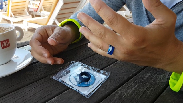 MAUI RINGS Glow-in-the-Dark Silicone Wedding Ring – Breathable, Safe, Comfortable Men’s Band For Work & Sports