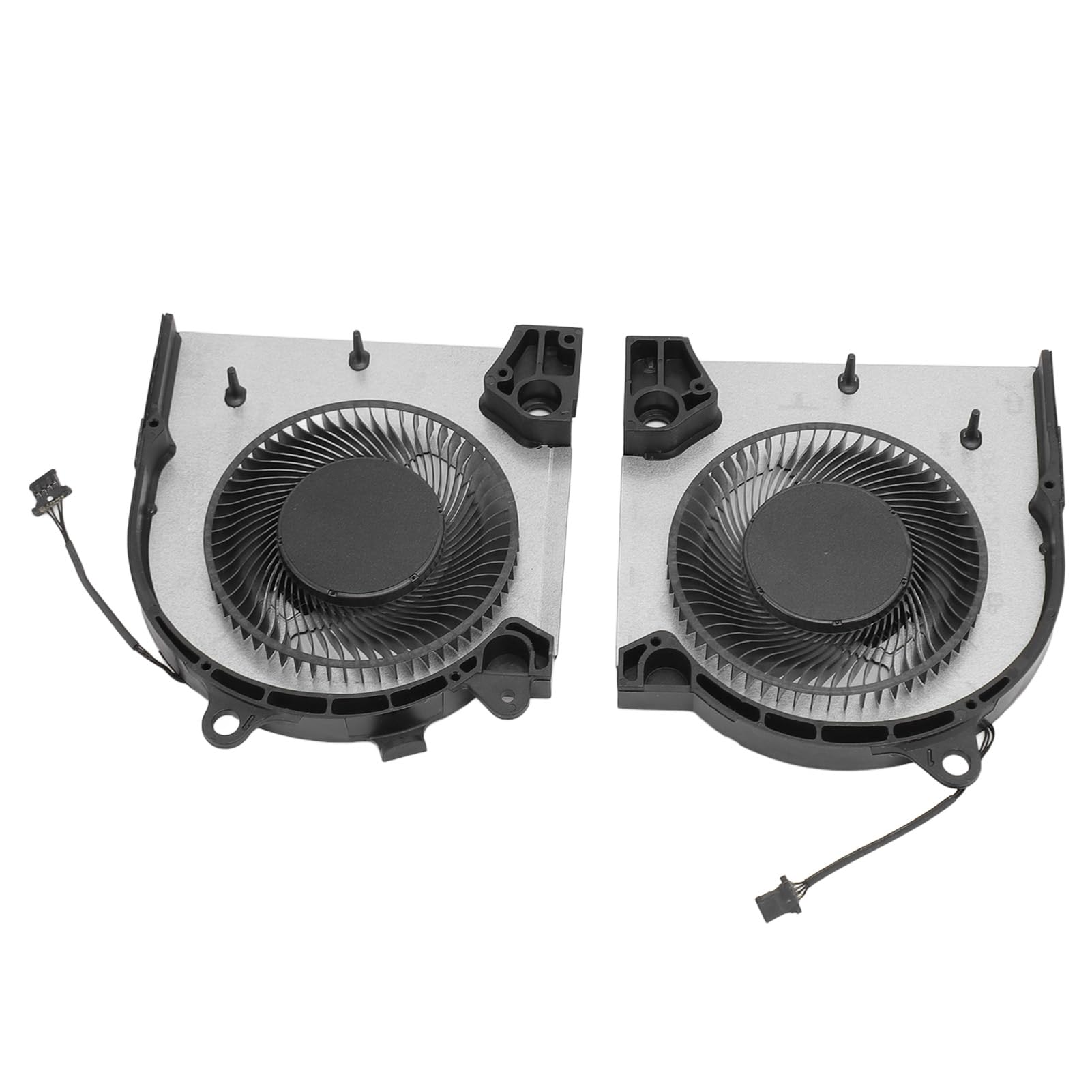 ASHATA Ventilatore di ricambio per G15 5515, design robusto, prestazioni di raffreddamento affidabili, lega di alluminio, funzionamento silenzioso, 1 pezzo (CPU e GPU)