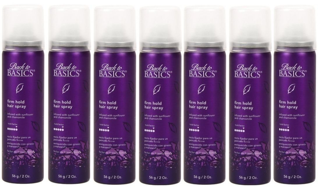 Back to Basics Firm Hold Hair Spray 2 Oz (6 Pack)