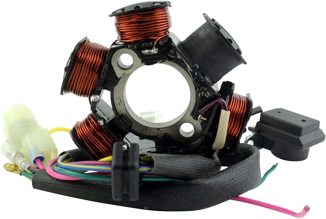 RMSTATOR Replacement for High Output Stator Honda TRX 90 Fourtrax/Sportrax 1993-2005 TRX90 | OEM Repl.# 31120-HF7-003