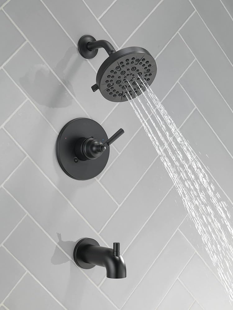 lu　BK Monitor® 14 Series Tub & Shower Trim in Champagne Bronze