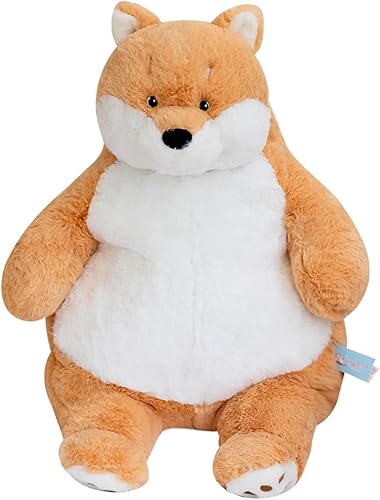 Alwoligag Shiba Inu - Juguete de peluche de animal de peluche almohada corporal de anime Shiba Inu animal de peluche kawaii almohada blanda de perro