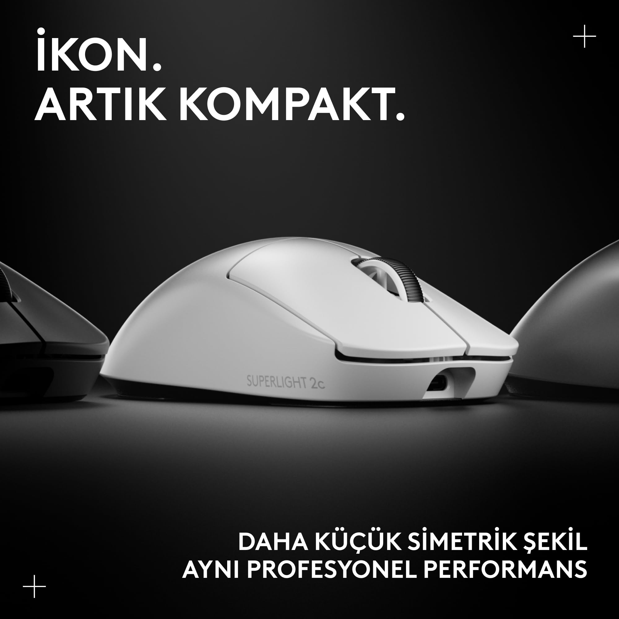 Logitech G Pro X Superlight 2C Kablosuz Oyuncu Mouse, Hafif, Hero