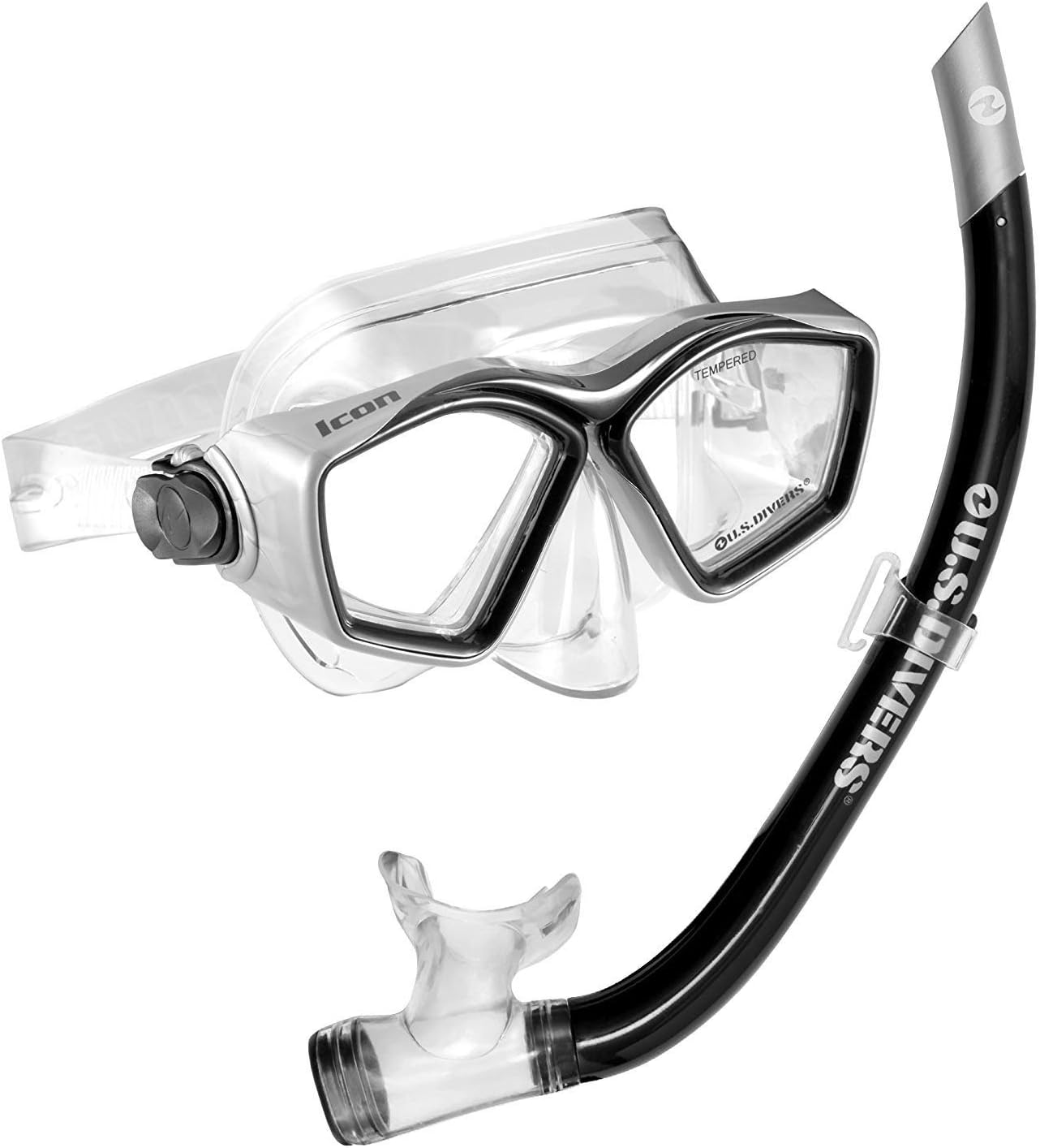 U.S. Divers (240030 Easily Adjustable Snorkeling Combo for Adults, One Size Fits Most : Snorkeling Diving Packages : Sports & Outdoors