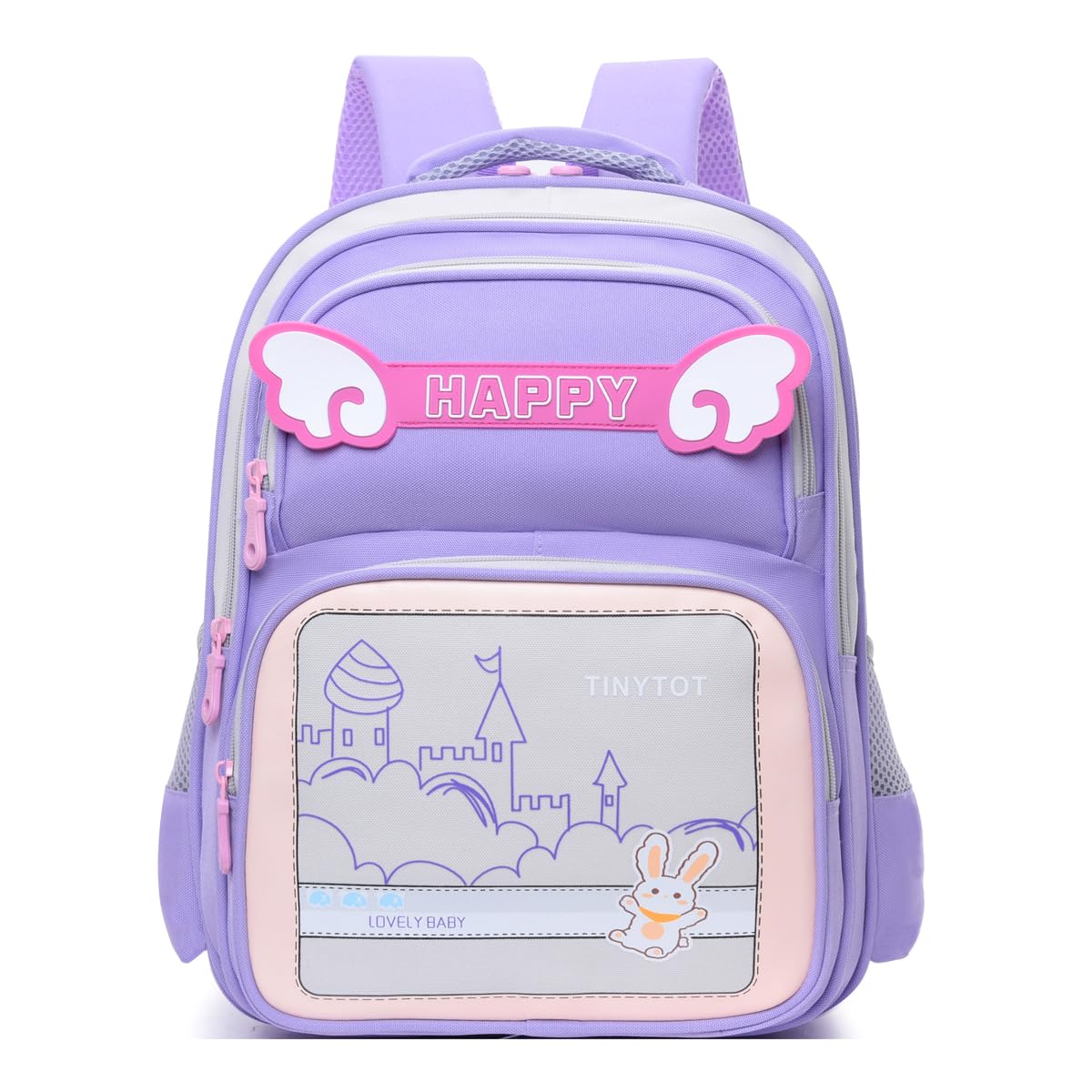 Tinytot 22 Litre 17-Inch Waterproof Large School Bag for Boys & Girls, Kids School Backpack for Girls and Boys, School Bag for Kids, Ideal for Children SB239