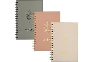 EOOUT Aesthetic Journal Notebooks 3-Pack