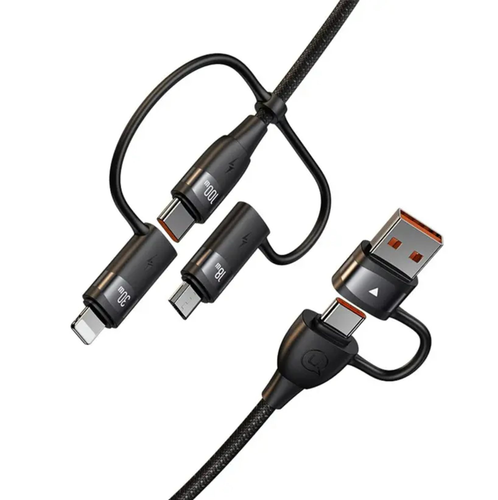 INICIO 6 in 1 100W PD Multi Port Charging Cable, USB C/A To 100W Type C / 18W Micro / 20W iOS For MacBook iPad Pro Air iPhone 15 14 13 XPS Galaxy S23 S22 Pixel 8 7 Redmi OnePlus etc (B0CLJDK6MR) Amazon Price History, Amazon Price Tracker