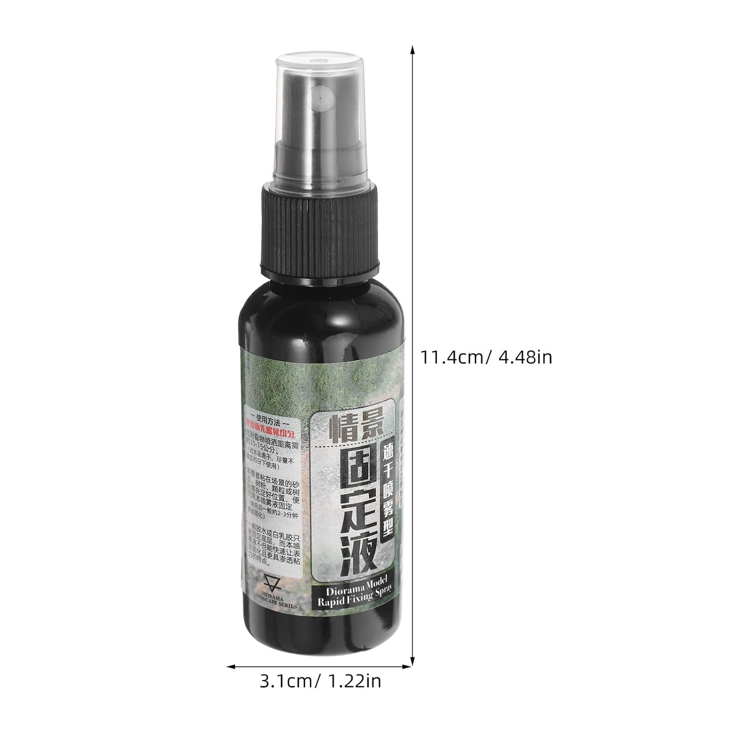 DOITOOL Fast-Drying Landscape Spray Glue for Dioramas Strong Penetrating Adhesive for Miniature Rock Bonding Model Supplies DIY Craft Projects