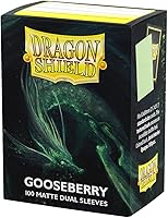Vista 26 de Dragon Shield Fundas para cartas mate de tamaño estándar dual 100 unidades - Fundas TCG premium suaves y resistentes - Compatibles con Pokémon