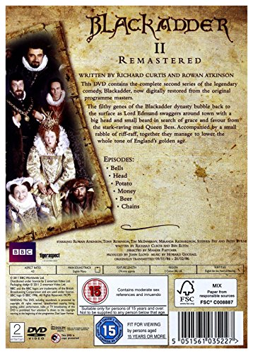 Blackadder II (Remastered) [DVD] [1986]