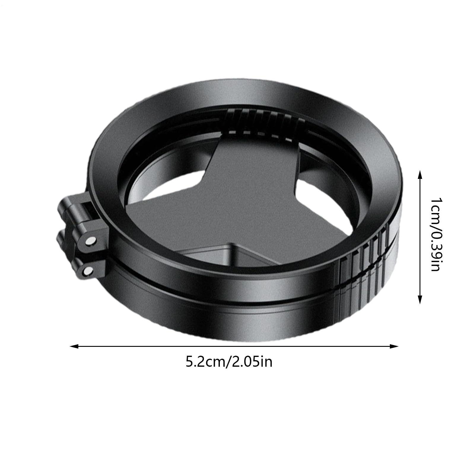 Magnetyczny uchwyt na obiektyw – adapter filtra do telefonu do fotografii, szklana konstrukcja PP z pierścieniem 52 mm, narzędzie antyodblaskowe, akcesorium do aparatu, do portretu podróży