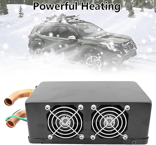Miniatura 8 de Calentador de coche de 12 V, 50 W, portátil, ventilador descongelador, 3 puertos, descongelador, descongelador, calentador de ventilador de coche,