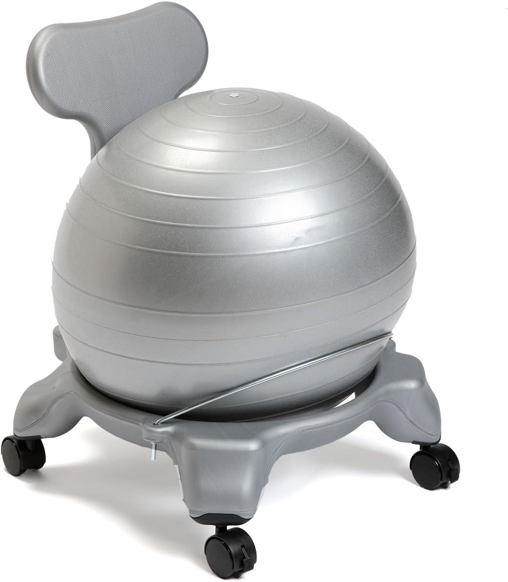 Aeromat Replacement Ball for Kids Ball Chair (Gray)