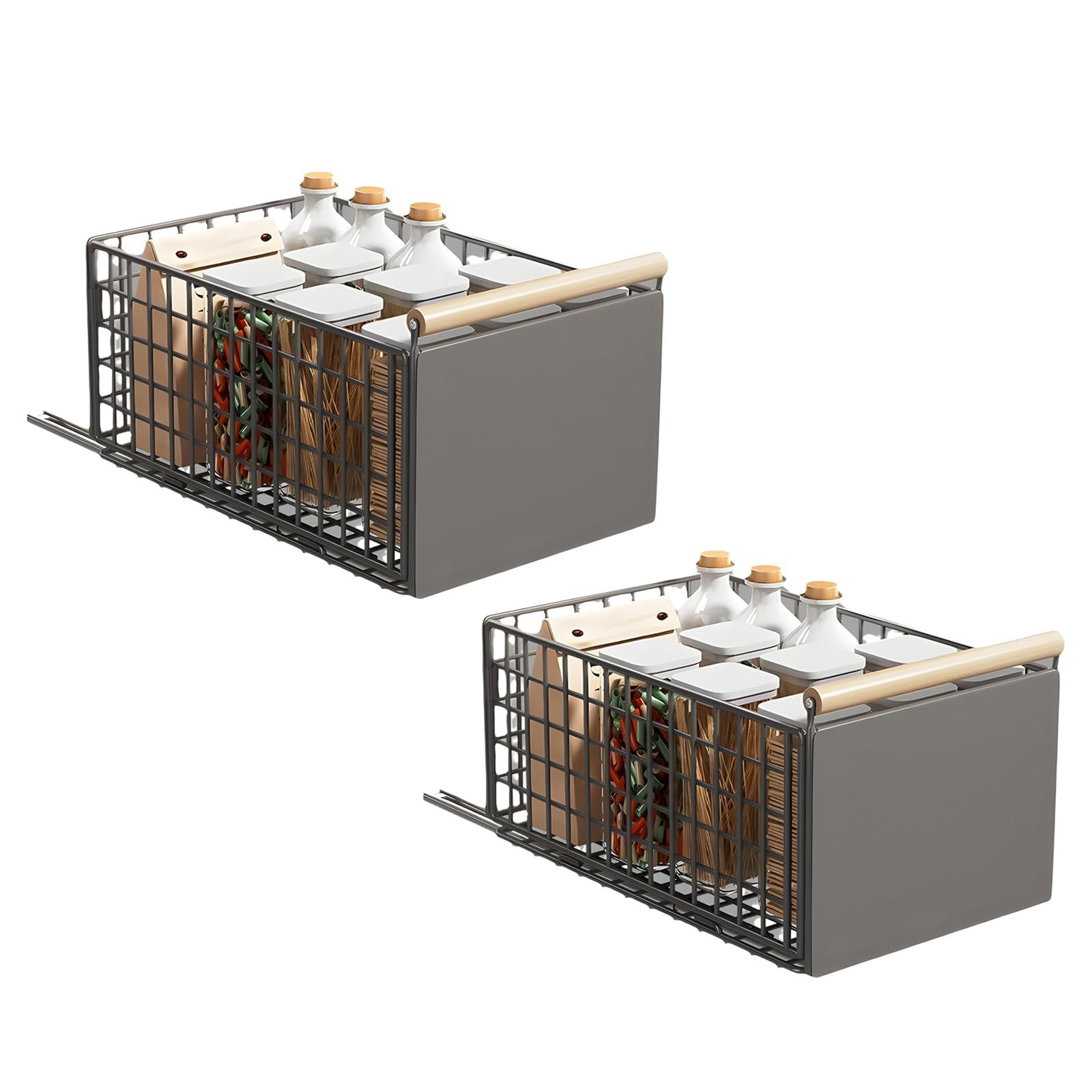 Étagères extensibles 15 kg pour optimiser le rangement des épices