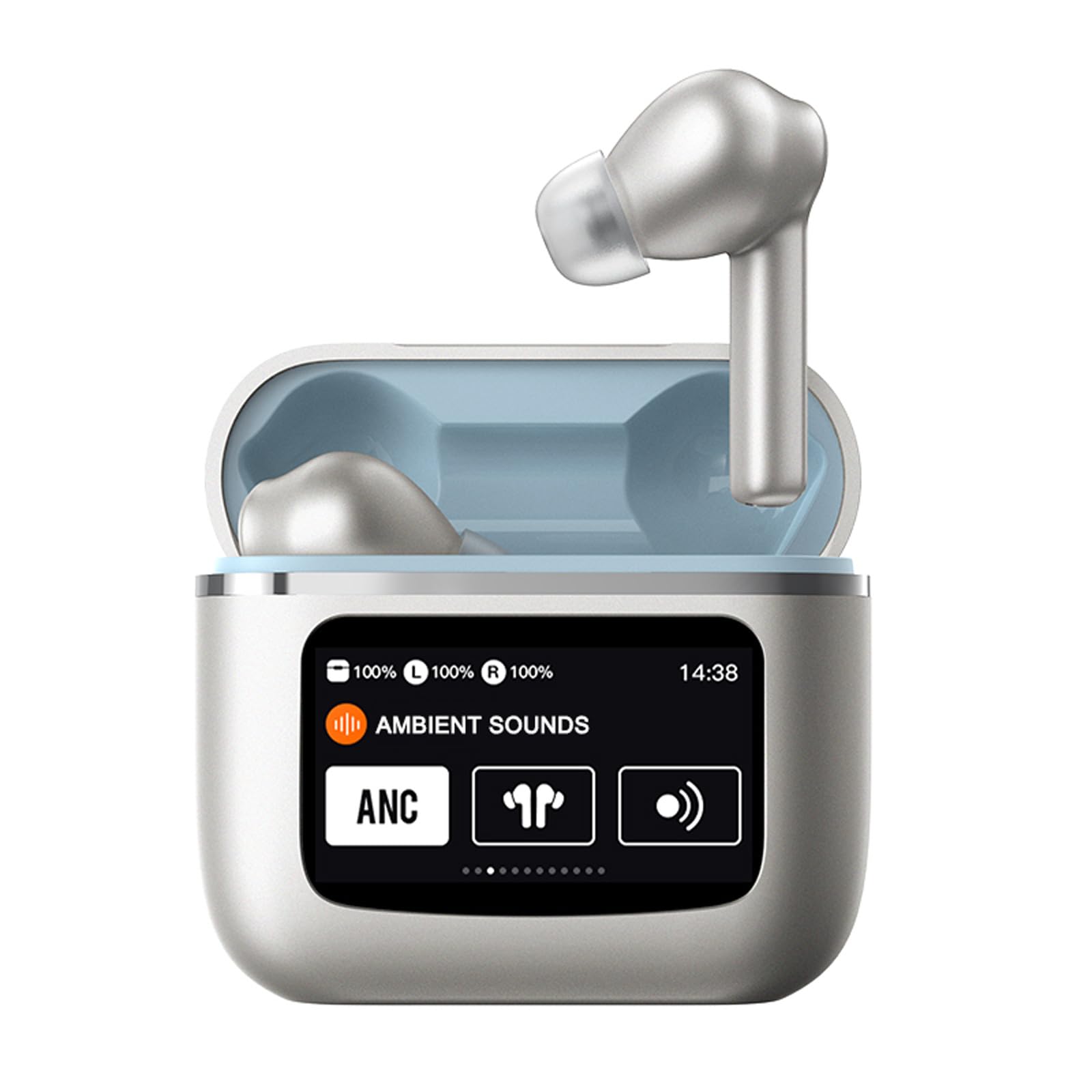 Auriculares con cancelación de ruido activo en el oído ANC Wireless Headphones Auriculares inalámbricos