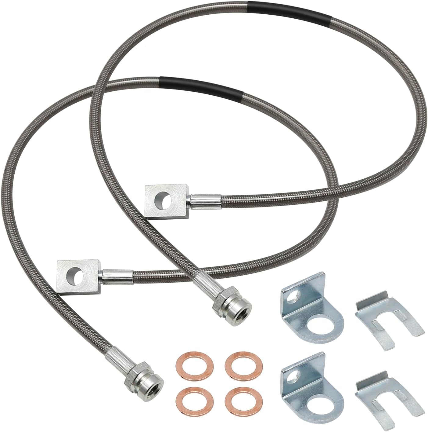 89702 Brake Line 26" Replacement for Jeep Wrangler TJ 97-06 4WD TJ Unlimited 04-06 4WD YJ 87-95 4WD Replacement for Jeep Cherokee XJ 84-01 4WD/2WD