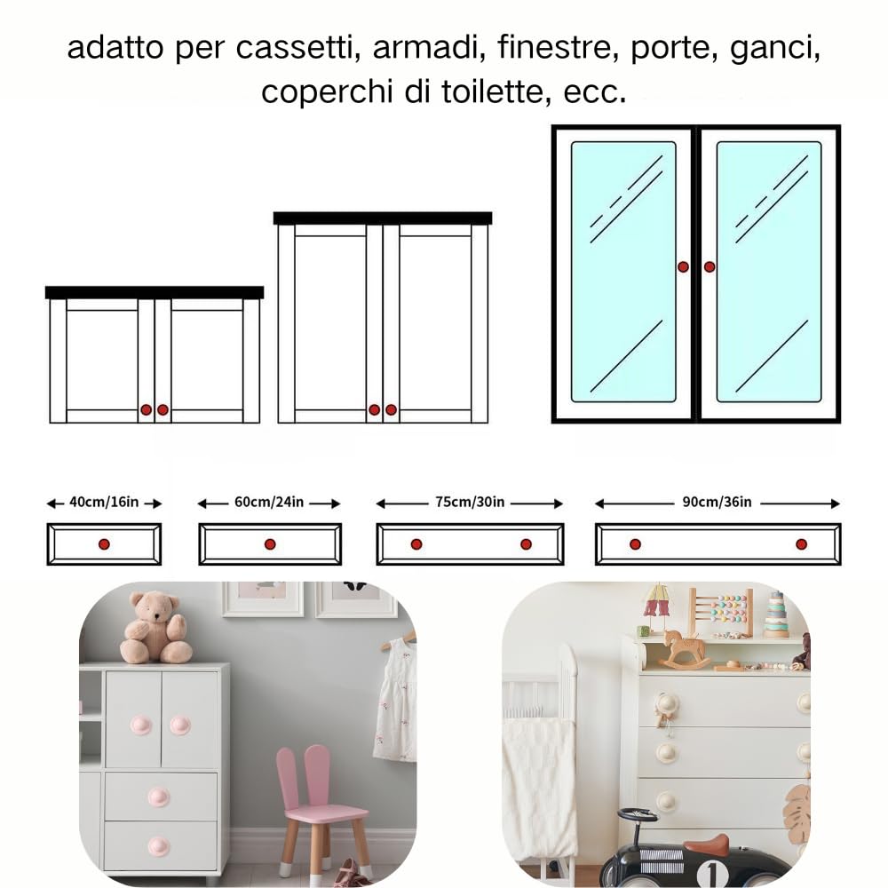 Pomelli per Mobili a Forma di Pianeta, Set di 2 Maniglie Decorative in Ceramica con Stelle Dorate (bianco)