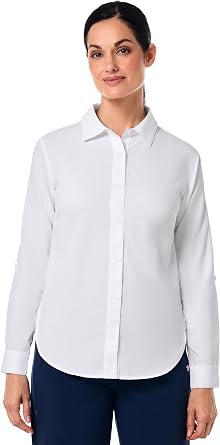 Womens Shirt with Roll-Up Sleeves - UPF 50+ Sun Protection - Hepburn