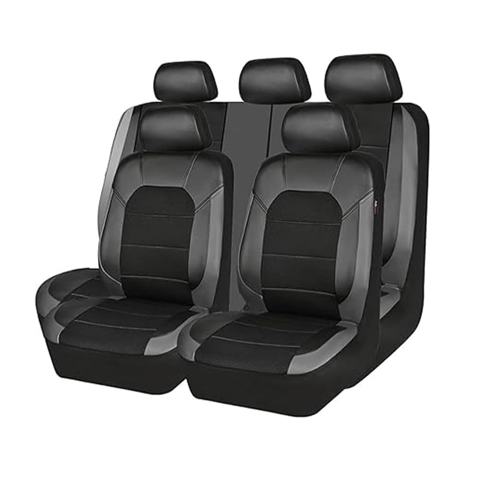 Pokrowce na fotele samochodowe, kompletny zestaw dla Hyundai Tucson NX4/ Hybrid/N-Line 2021-2023 2024 2025 2026, skórzane pokrowce na przednie i tylne siedzenia samochodowe, zestaw pokrowców