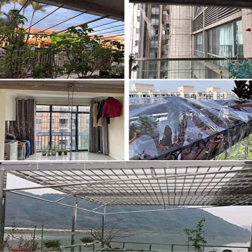 Bâche transparente imperméable robuste contre la pluie de jardin - 8
