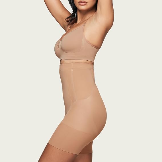 High-Waisted Shapewear Tummy Control Shorts