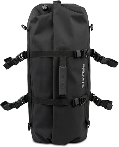 Miniatura 7 de Explorer Bolsa seca impermeable de 50 litros - Mochila trasera enrollable a prueba de polvo para motocicleta para camping, kayak, navegación - TPU