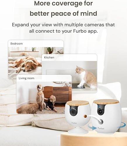 Miniatura 7 de Furbo [Nueva Mini Cámara 360° + Mini Cam [Nueva Suscripción Requerida en la Configuración] (Paquete de 2 Cámaras Suscripción Nanny Pro): Alertas