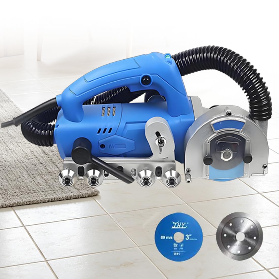 QianCruxtacy Household Electric Tile Gaps Crevice Cleaning Machine
