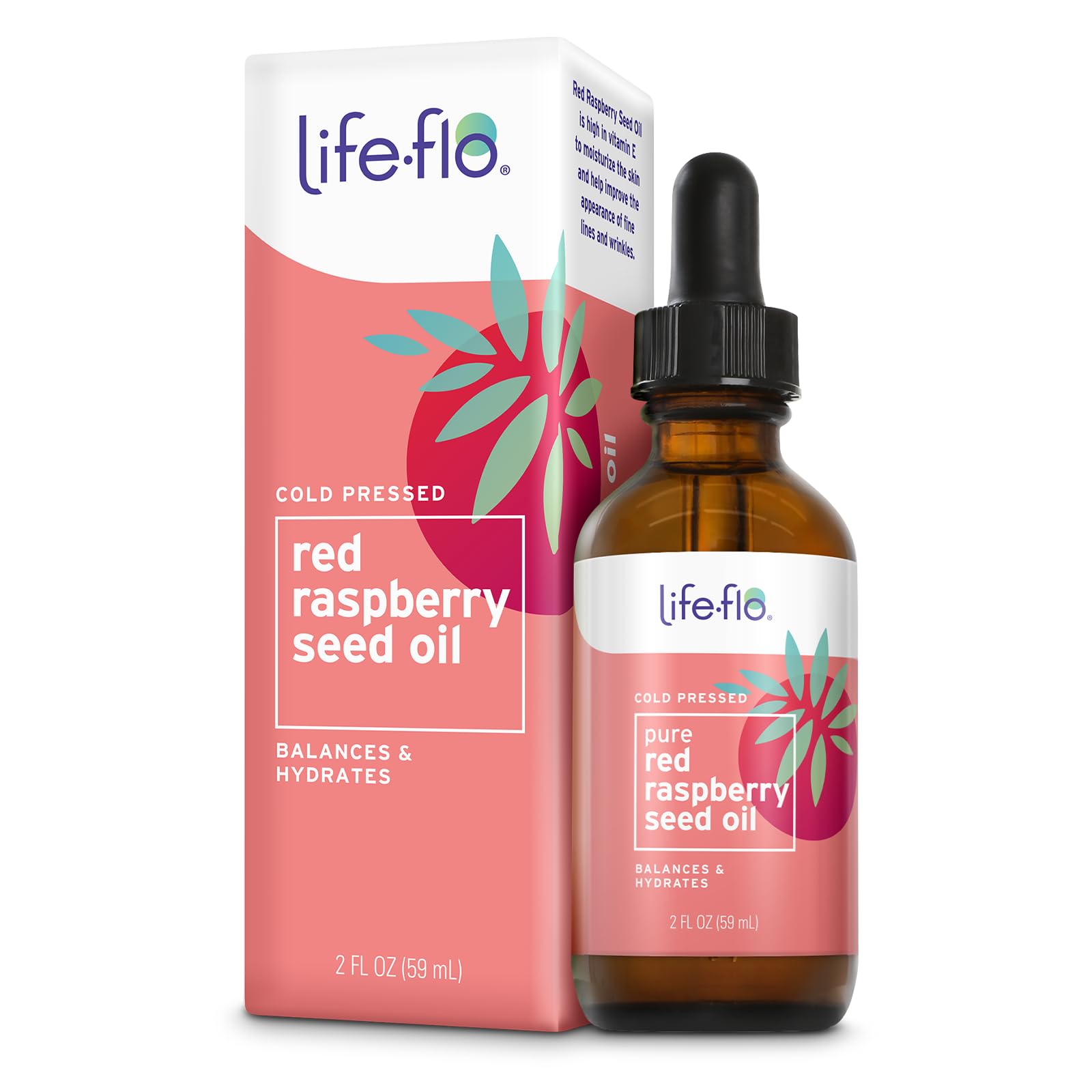 Life-Flo Pure Red Raspberry Seed Oil 2 fl oz