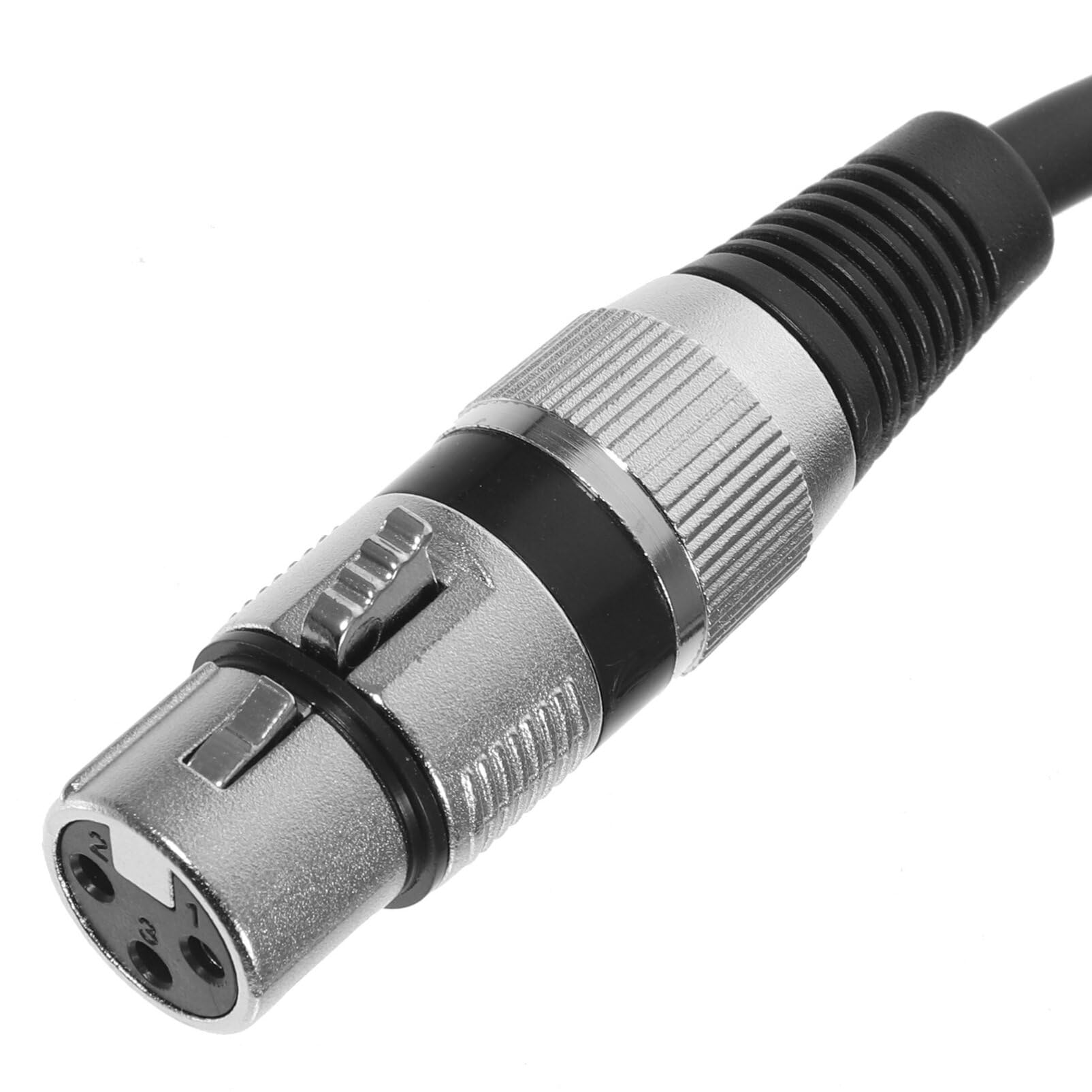 VICASKY Cavo Xlr per Microfono 6 Pezzi 3 Pin Maschio a Femmina in Rame Ofc Trasmissione Stabile, per Sistemi Audio Ktv