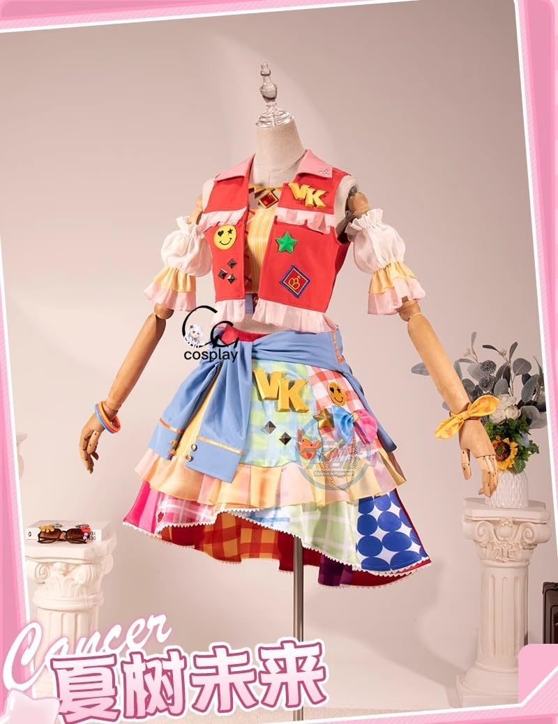 アイカツ！ 夏樹みくる リゾートキャンサーコーデ コスプレ 衣装 ウィッグ 靴 Amazon.co.jp: アイカツ! 夏樹 みくる リゾートキャンサーコーデ